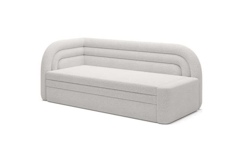 Sofa Eltap Fabillo 223x86x80 cm - Royal 01, Hvit, Venstre - Møbler - Sofaer - Sovesofaer