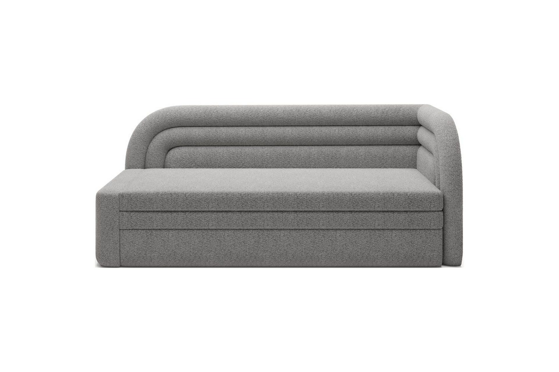 Sofa Eltap Fabillo 223x86x80 cm - Royal 04, Lys grå, Høyre