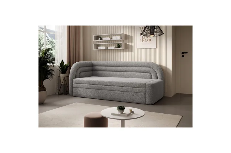 Sofa Eltap Fabillo 223x86x80 cm - Royal 04, Lys grå, Venstre - Møbler - Sofaer - Sovesofaer