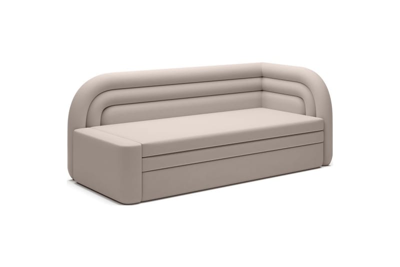 Sofa Eltap Fabillo 223x86x80 cm - Sola 18, Grå, Høyre - Møbler - Sofaer - Sovesofaer