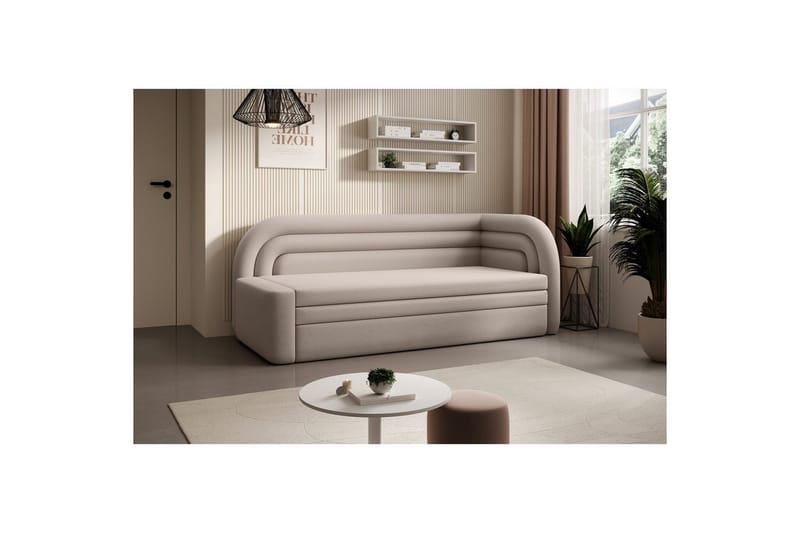 Sofa Eltap Fabillo 223x86x80 cm - Sola 18, Grå, Høyre - Møbler - Sofaer - Sovesofaer