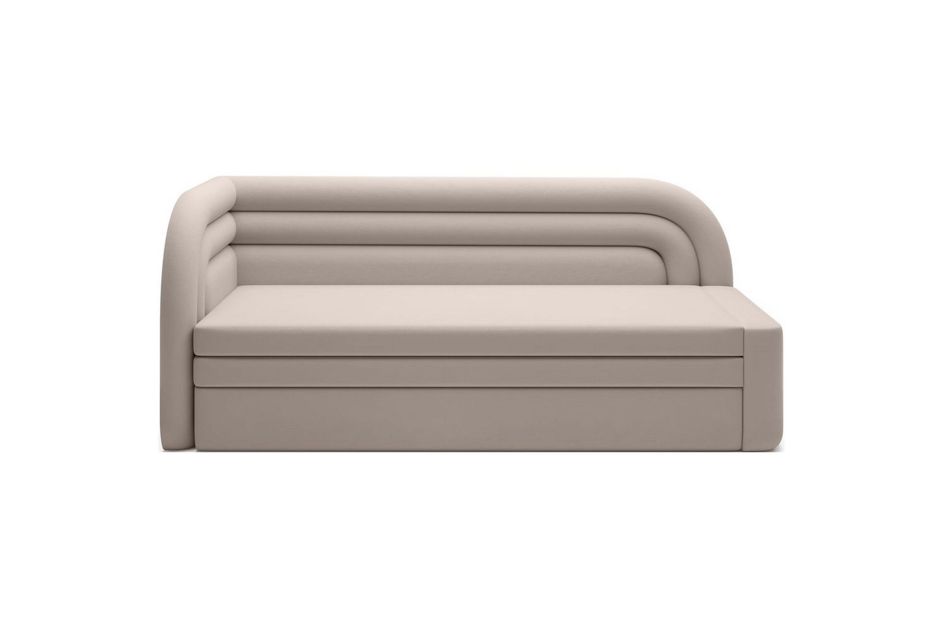 Sofa Eltap Fabillo 223x86x80 cm - Sola 18, Grå, Venstre
