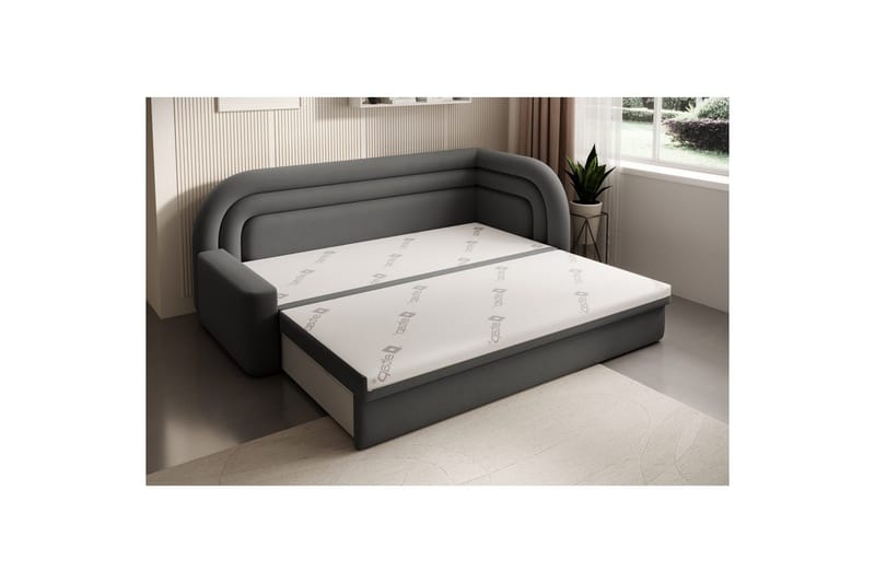 Sofa Eltap Fabillo 223x86x80 cm - Sola 6, Grå, Høyre - Møbler - Sofaer - Sovesofaer
