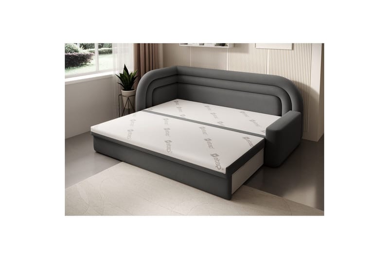 Sofa Eltap Fabillo 223x86x80 cm - Sola 6, Grå, Venstre - Møbler - Sofaer - Sovesofaer