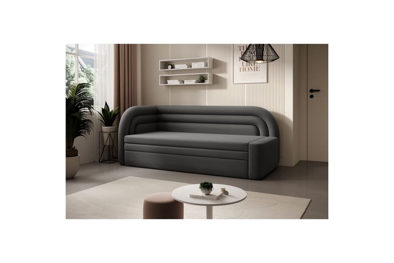 Sofa Eltap Fabillo 223x86x80 cm - Sola 6, Grå, Venstre - Møbler - Sofaer - Sovesofaer
