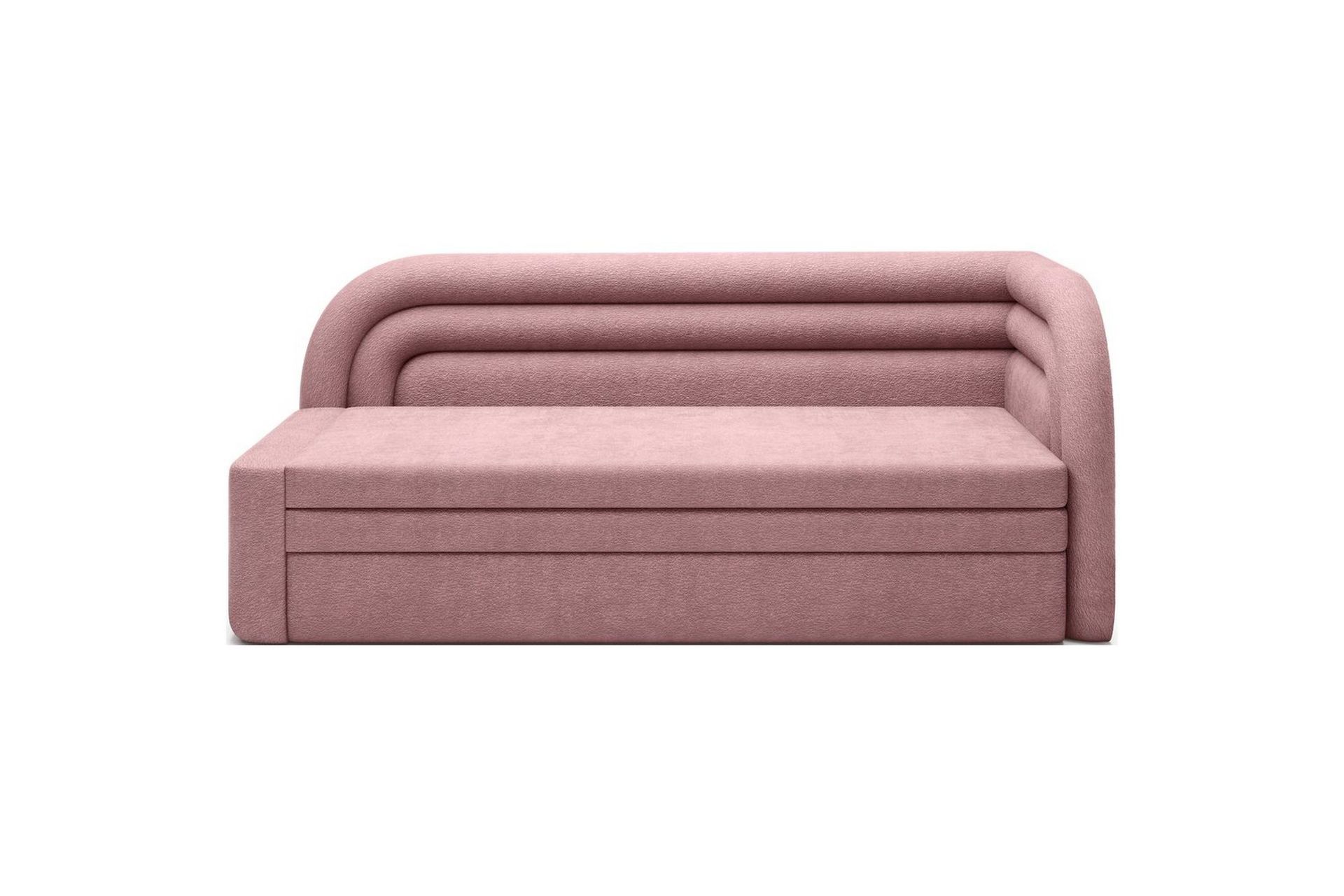 Sofa Eltap Fabillo 223x86x80 cm - Touch 24, rosa, Høyre