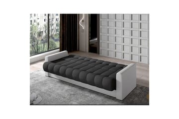 Sofa Eltap Garett 212x85x90 cm - Sawana 05, Soft 17, Grå, Hvit - Møbler - Sofaer - Sovesofaer