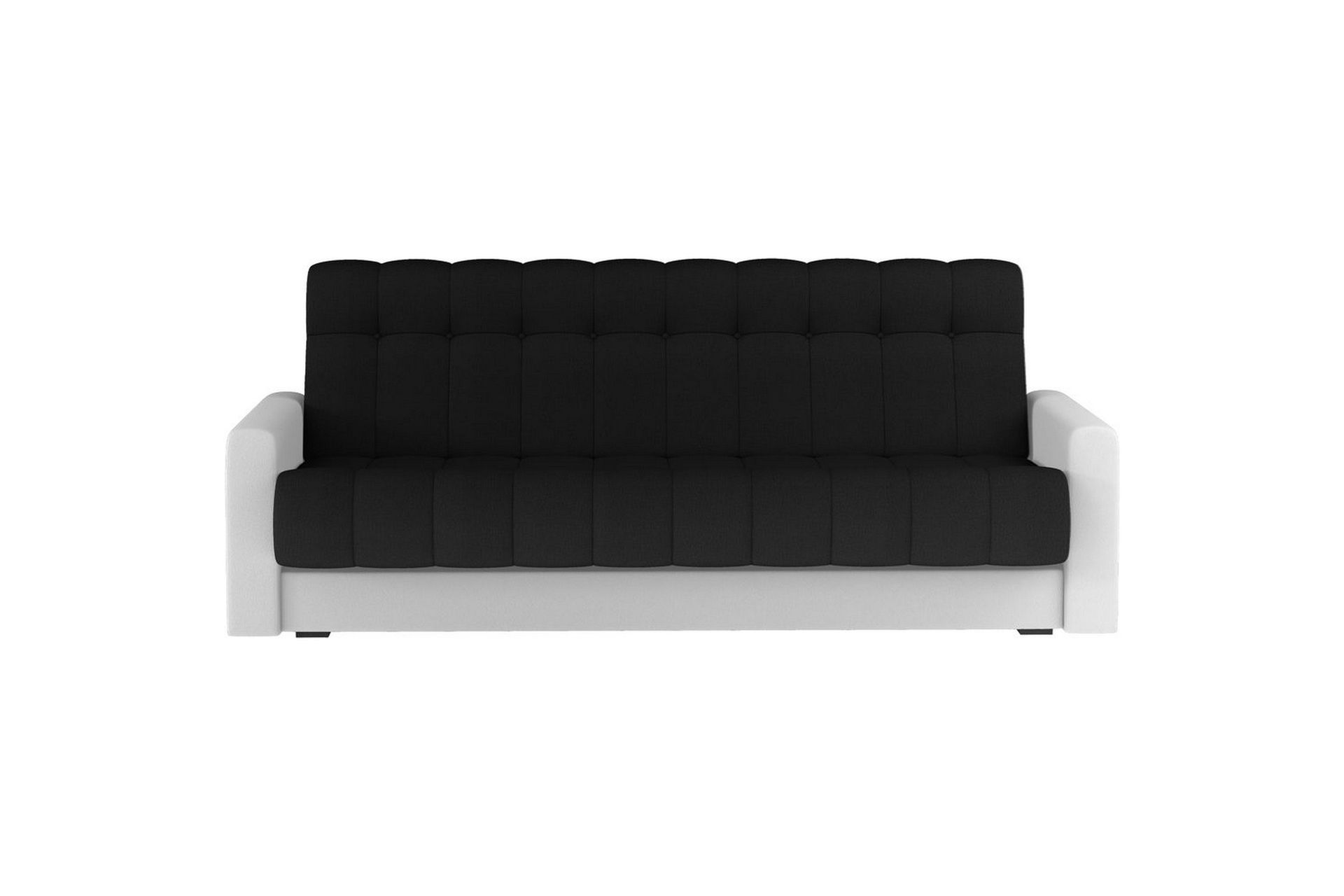 Sofa Eltap Garett 212x85x90 cm - Sawana 14, Soft 17, Svart, Hvit