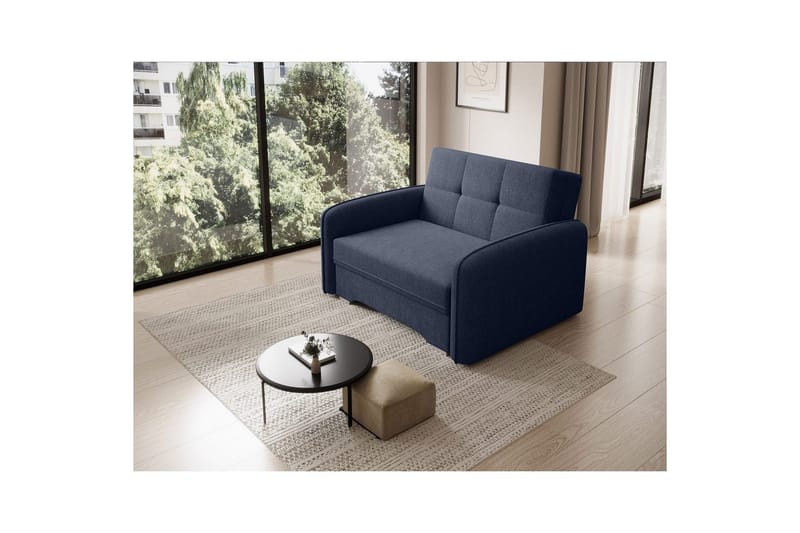 Sofa Eltap Laine 102x109x84 cm - Poco 40, Blå - Møbler - Sofaer - Sovesofaer