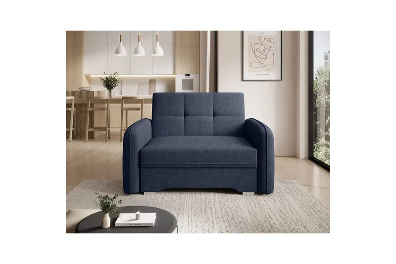 Sofa Eltap Laine 102x109x84 cm - Poco 40, Blå - Møbler - Sofaer - Sovesofaer