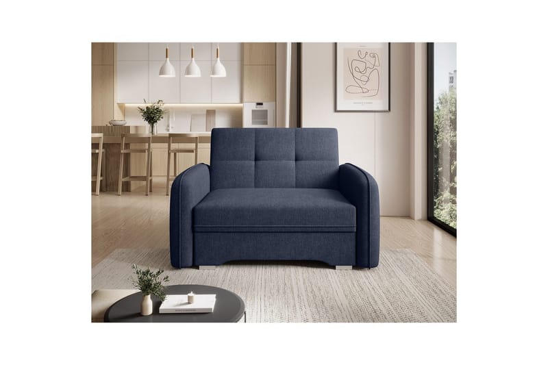 Sofa Eltap Laine 102x109x84 cm - Poco 40, Blå - Møbler - Sofaer - Sovesofaer