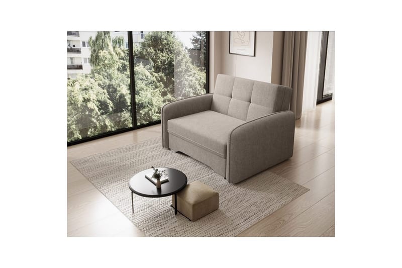 Sofa Eltap Laine 102x109x84 cm - Poco 7, Beige - Møbler - Sofaer - Sovesofaer