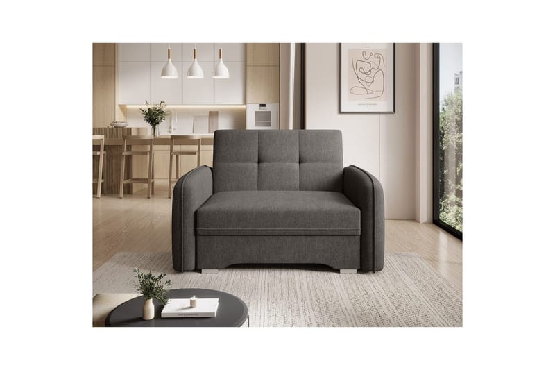 Sofa Eltap Laine 102x109x84 cm - Poco 5, Mørk Grå - Møbler - Sofaer - Sovesofaer
