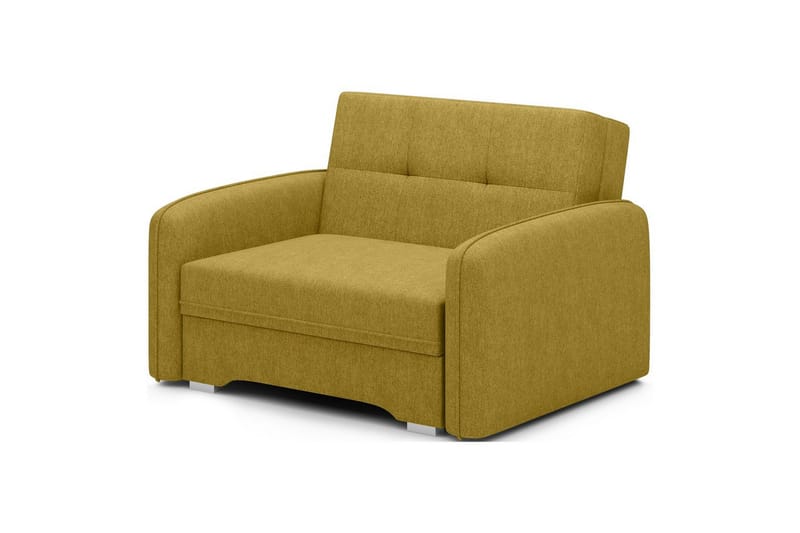 Sofa Eltap Laine 102x109x84 cm - Poco 50, Gul - Møbler - Sofaer - Sovesofaer