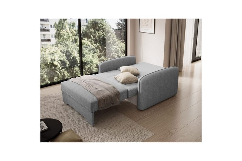 Sofa Eltap Laine 102x109x84 cm - Poco 3, Lys grå - Møbler - Sofaer - Sovesofaer