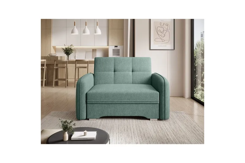 Sofa Eltap Laine 102x109x84 cm - Poco 100, Grønn - Møbler - Sofaer - Sovesofaer