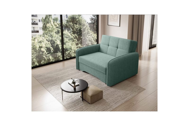 Sofa Eltap Laine 102x109x84 cm - Poco 100, Grønn - Møbler - Sofaer - Sovesofaer