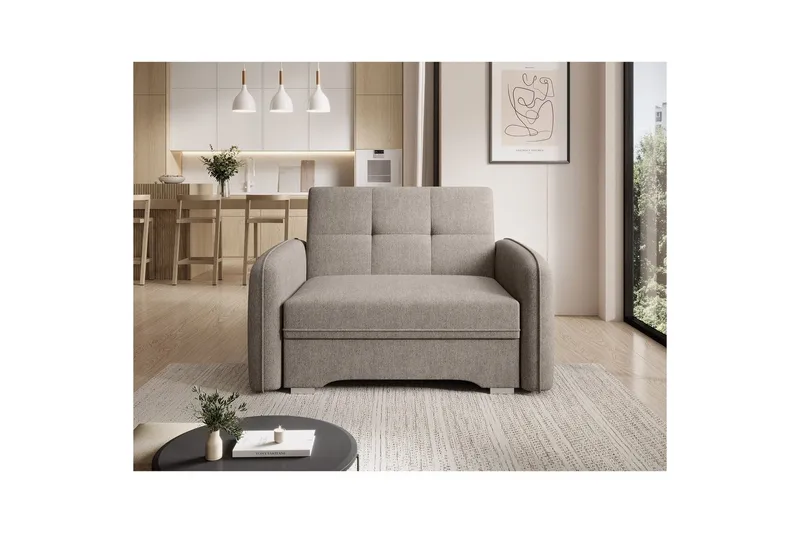 Sofa Eltap Laine 102x109x84 cm - Poco 7, Beige - Møbler - Sofaer - Sovesofaer