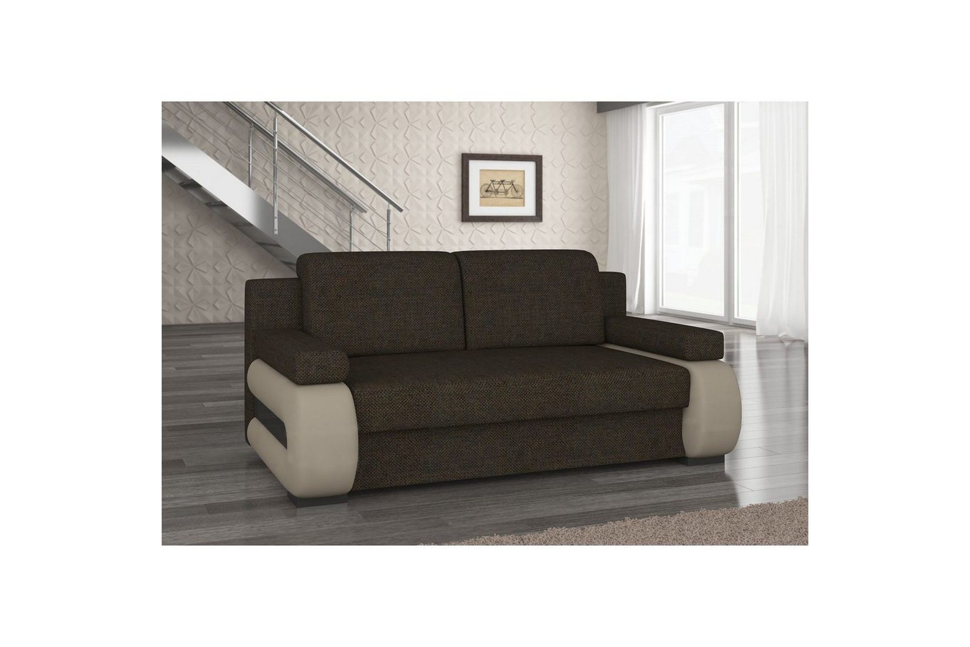 Sofa Eltap Laura 202x79x84 cm - Sawana 26, Myk 33