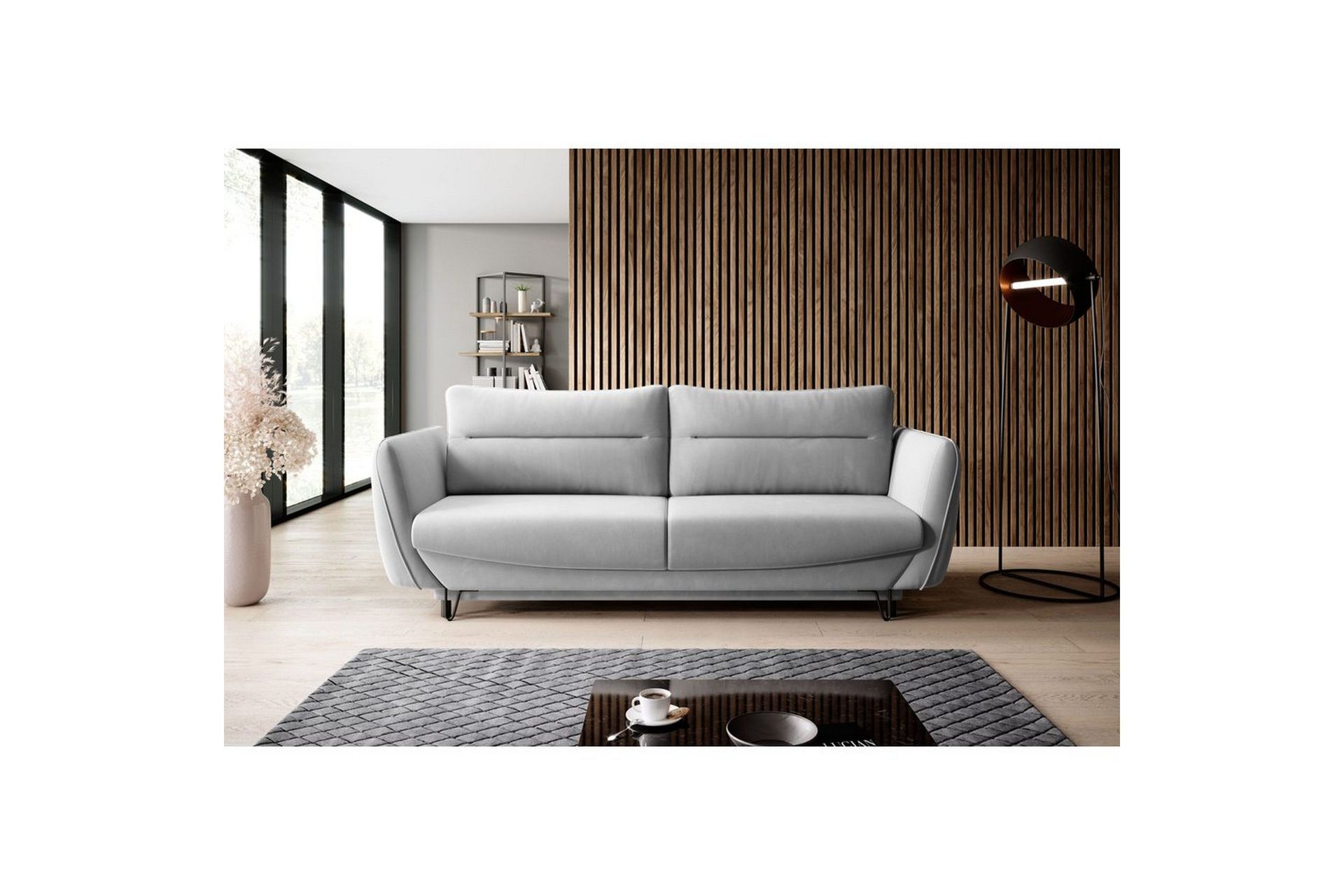 Sofa Eltap Silva 236x95x90 cm - Sola 4, Grå