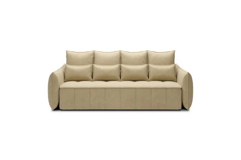 Sofa Eltap Weltton 242x106x94 cm - Monolith 04, Beige - Møbler - Sofaer - Sovesofaer