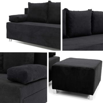 sofa + puff Dover Poso 06 - Møbler - Sofaer - Sovesofaer