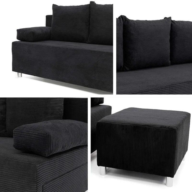 sofa + puff Dover Poso 03 - Møbler - Sofaer - Sovesofaer