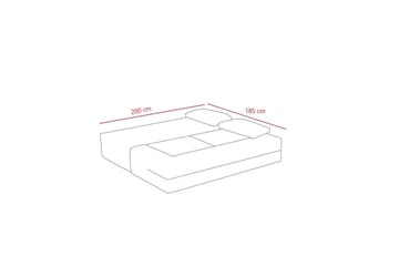 Solin Sovesofa 2-sits - Brun - Møbler - Sofaer - Sovesofaer