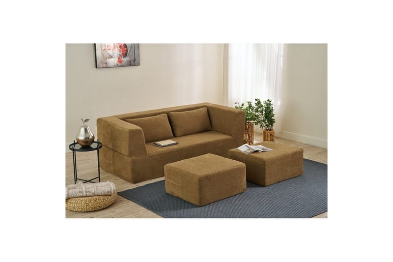 Solin Sovesofa 2-sits - Brun - Møbler - Sofaer - Sovesofaer