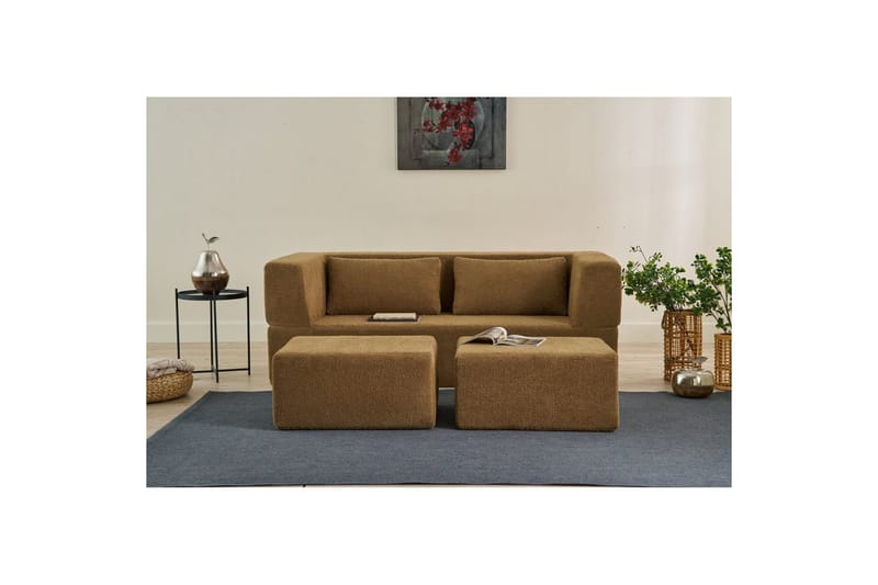 Solin Sovesofa 2-sits - Brun - Møbler - Sofaer - Sovesofaer
