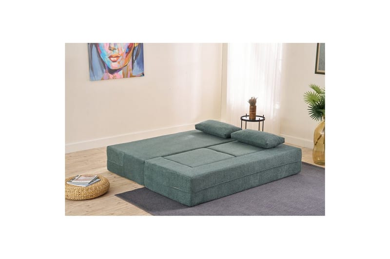 Solin Sovesofa 2-sits - Grønn - Møbler - Sofaer - Sovesofaer