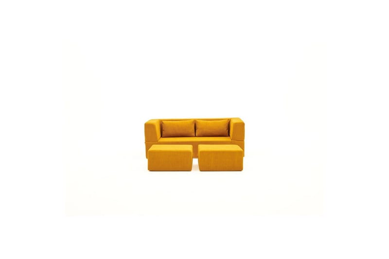 Solin Sovesofa 2-sits - Oransje - Møbler - Sofaer - Sovesofaer