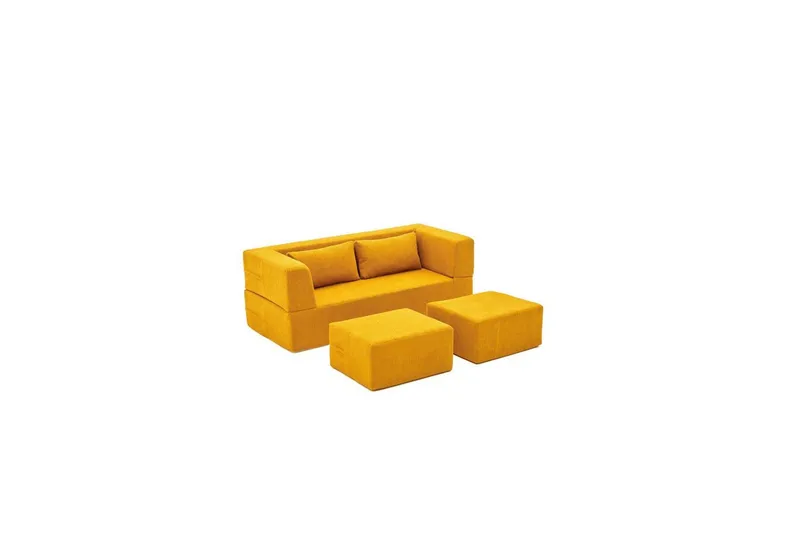 Solin Sovesofa 2-sits - Oransje - Møbler - Sofaer - Sovesofaer