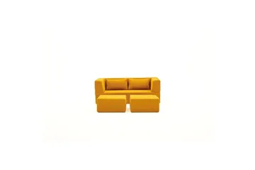 Solin Sovesofa 2-sits - Oransje - Møbler - Sofaer - Sovesofaer