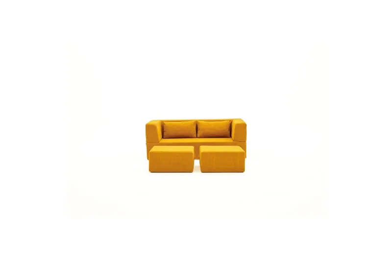 Solin Sovesofa 2-sits - Oransje - Møbler - Sofaer - Sovesofaer