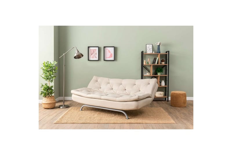 Soren Sovesofa 3-sits - Beige - Møbler - Sofaer - Sovesofaer