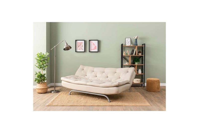 Soren Sovesofa 3-sits - Beige - Møbler - Sofaer - Sovesofaer