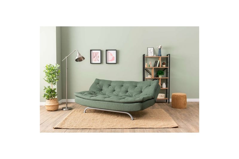 Soren Sovesofa 3-sits - Grønn - Møbler - Sofaer - Sovesofaer
