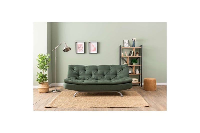 Soren Sovesofa 3-sits - Grønn - Møbler - Sofaer - Sovesofaer