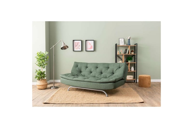 Soren Sovesofa 3-sits - Grønn - Møbler - Sofaer - Sovesofaer