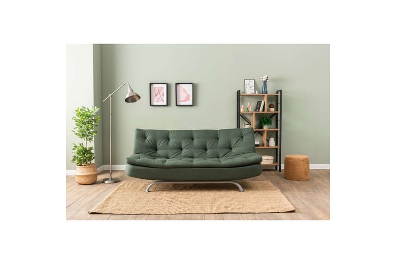 Soren Sovesofa 3-sits - Grønn - Møbler - Sofaer - Sovesofaer