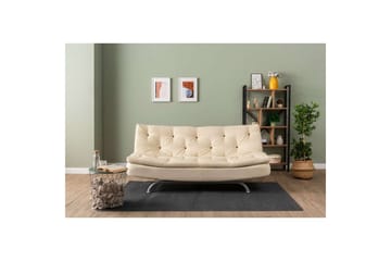 Soren Sovesofa 3-sits - Krem - Møbler - Sofaer - Sovesofaer