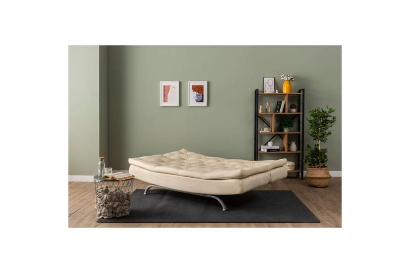 Soren Sovesofa 3-sits - Krem - Møbler - Sofaer - Sovesofaer