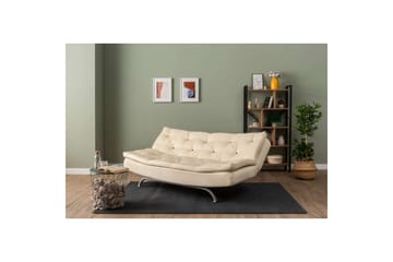 Soren Sovesofa 3-sits - Krem - Møbler - Sofaer - Sovesofaer