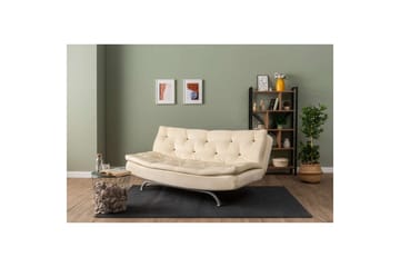 Soren Sovesofa 3-sits - Krem - Møbler - Sofaer - Sovesofaer