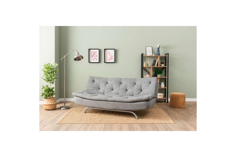Soren Sovesofa 3-sits - Lysegrå - Møbler - Sofaer - Sovesofaer