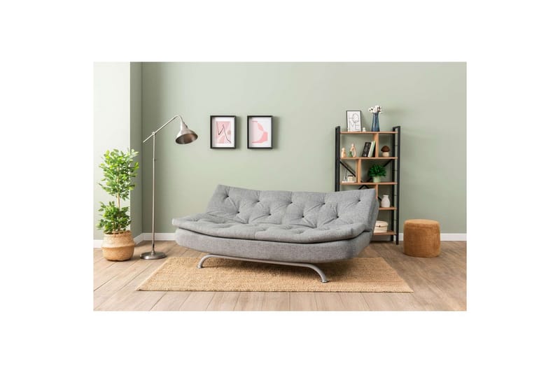 Soren Sovesofa 3-sits - Lysegrå - Møbler - Sofaer - Sovesofaer