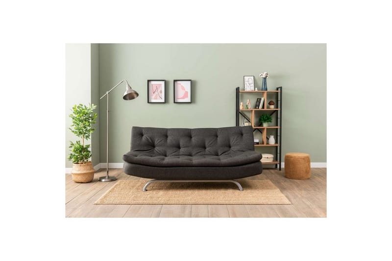 Soren Sovesofa 3-sits - Mørkegrå - Møbler - Sofaer - Sovesofaer