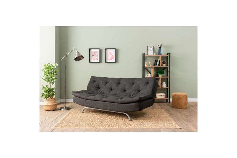 Soren Sovesofa 3-sits - Mørkegrå - Møbler - Sofaer - Sovesofaer