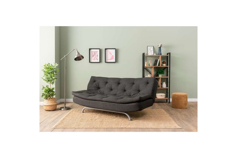 Soren Sovesofa 3-sits - Mørkegrå - Møbler - Sofaer - Sovesofaer